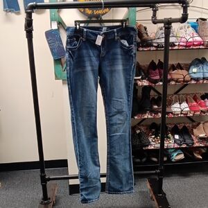 Maurices Dark Blue Boot Cut Jeans